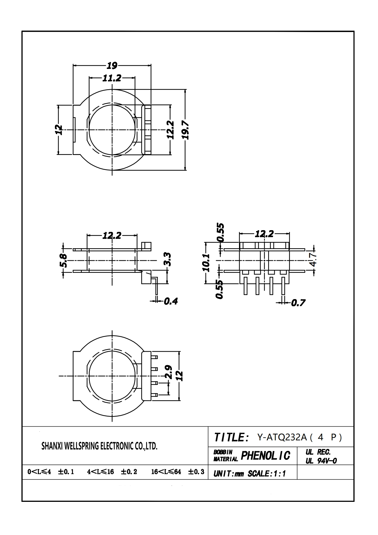 ATQ23  0+4  BOBBIN