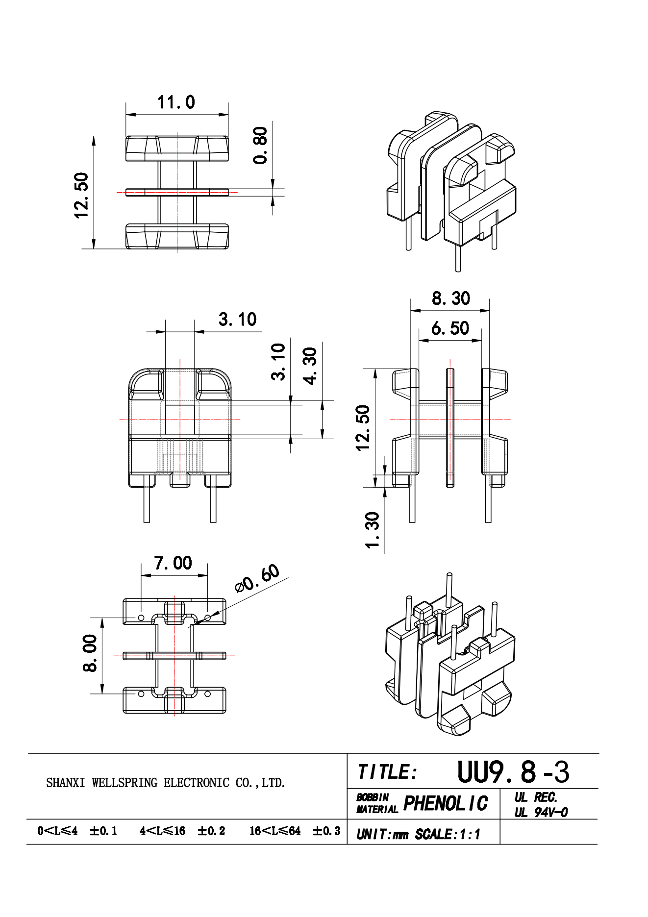 UU 9.8-3 BOBBIN