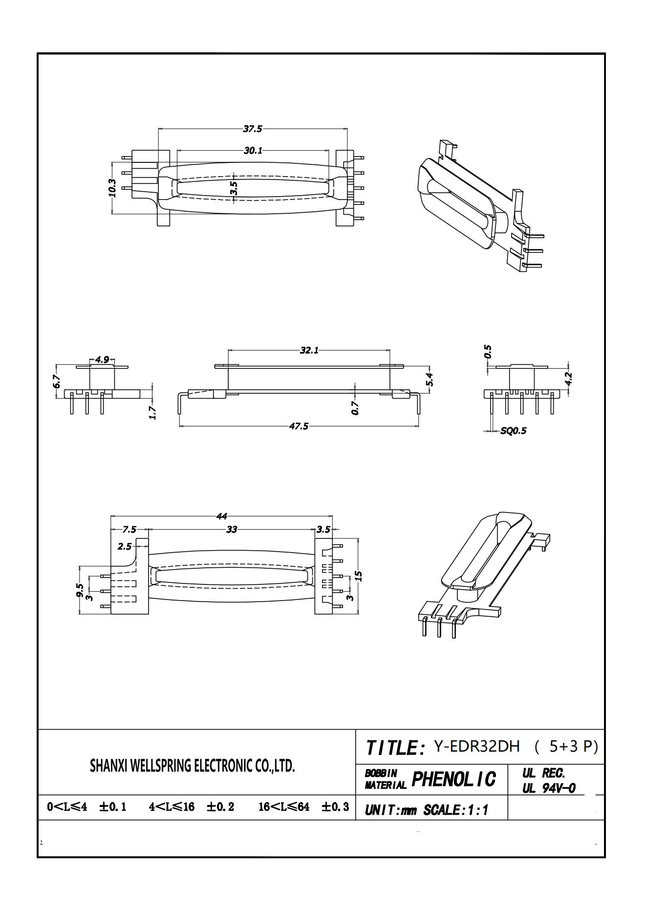 EDR32 V 5+2 BOBBIN