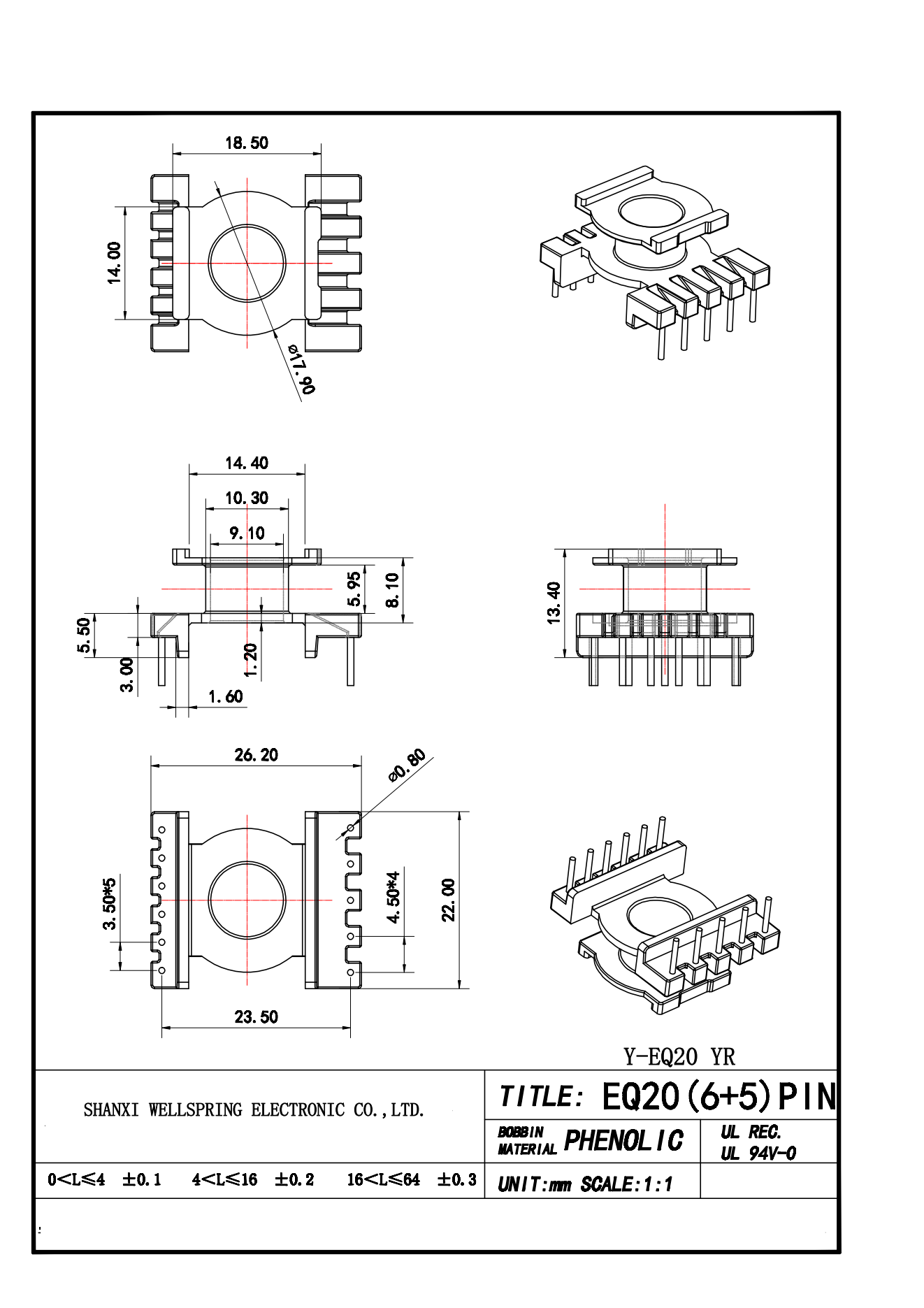 EQ20 V 5+6 BOBBIN