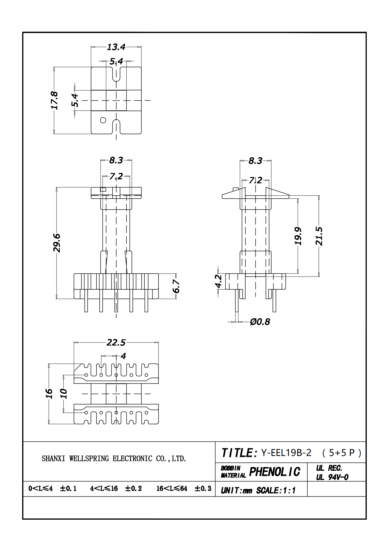 EEL19 V 5+5 BOBBIN